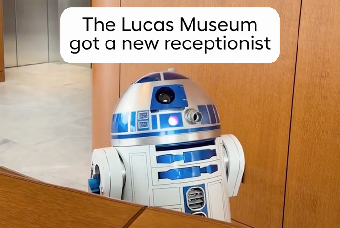 The Lucas Museum R2-D2 Jun26