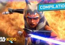 Anakin, Ezra, Ahsoka and More Show Off Epic Stunts | Star Wars Kids