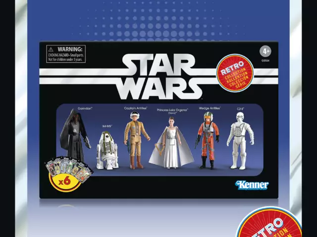 STAR WARS RETRO COLLECTION STAR WARS A NEW HOPE MULTIPACK 01 Jun26