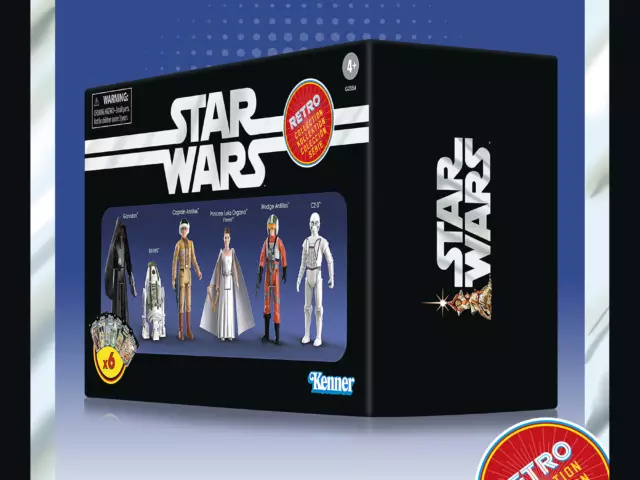 STAR WARS RETRO COLLECTION STAR WARS A NEW HOPE MULTIPACK 02 Jun26