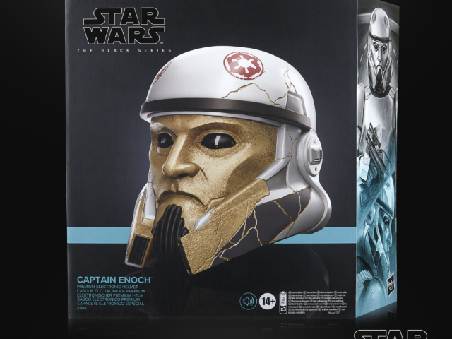 STAR WARS THE BLACK SERIES CAPTAIN ENOCH ELECTRONIC HELMET (1)
