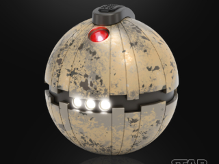 STAR WARS THE BLACK SERIES ELECTRONIC THERMAL DETONATOR (1)