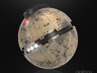 STAR WARS THE BLACK SERIES ELECTRONIC THERMAL DETONATOR (2)