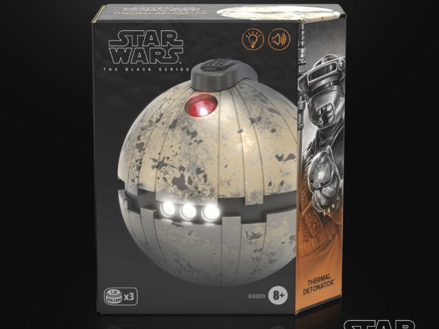 STAR WARS THE BLACK SERIES ELECTRONIC THERMAL DETONATOR (6)