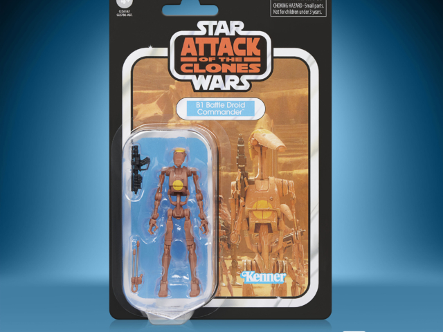 STAR WARS THE VINTAGE COLLECTION B1 BATTLE DROID COMMANDER (1)