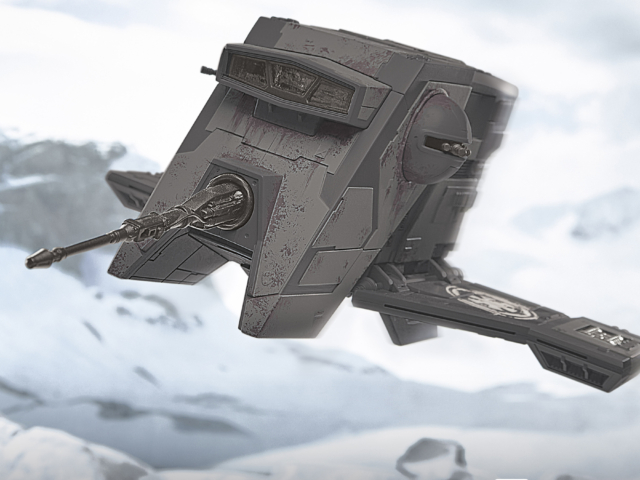 STAR WARS THE VINTAGE COLLECTION INT-4 INTERCEPTOR & IMPERIAL REMNANT WARLORD (9)
