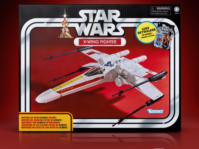 STAR WARS THE VINTAGE COLLECTION X-WING FIGHTER AND LUKE SKYWALKER (X-WING) (1)
