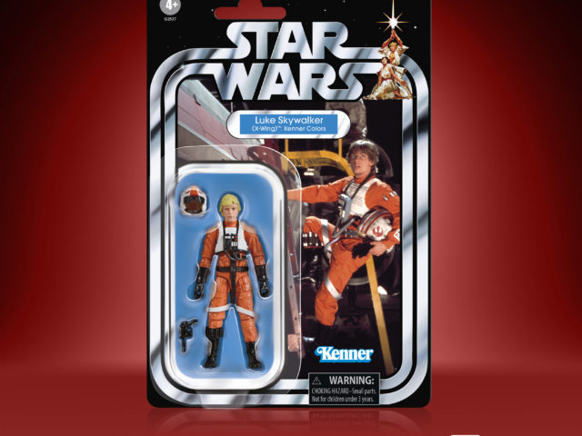 STAR WARS THE VINTAGE COLLECTION X-WING FIGHTER AND LUKE SKYWALKER (X-WING) (5)