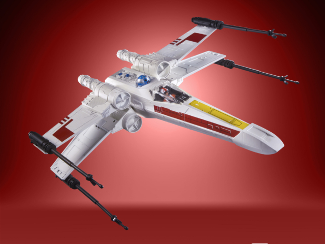 STAR WARS THE VINTAGE COLLECTION X-WING FIGHTER AND LUKE SKYWALKER (X-WING) (7)