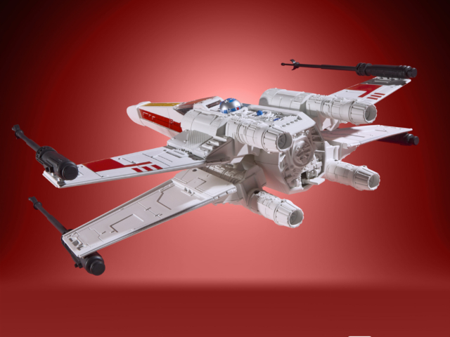 STAR WARS THE VINTAGE COLLECTION X-WING FIGHTER AND LUKE SKYWALKER (X-WING) (8)