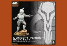 Star Wars: Legion Convention Exclusive Concept Version Boba Fett Miniature Revealed