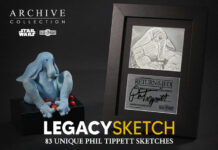 Regal Robot Max Rebo Legacy Sketches by Phil Tippett Available Now