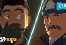 Kaz Sneaks Into Captain Doza’s Office | Star Wars Resistance | Star Wars Kids