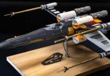 The Naked X-Wing Model Build | Adam Savage’s Tested