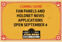 Star Wars Celebration LA 2027: Fan Panels and Holonet News Applications Open September 4th