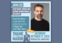 Josh Lee Attending Thank the Maker – Rogue One: A Star Wars Story 10th Anniversary Event on October 17th