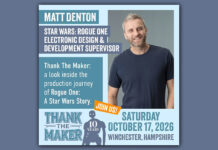 Matt Denton Attending Thank the Maker – Rogue One: A Star Wars Story 10th Anniversary Event on October 17th