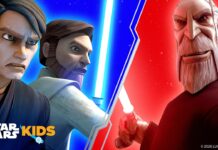 Obi-Wan Kenobi & Anakin Skywalker vs. Count Dooku | Lightsaber Legends Ep. 3 | Star Wars Kids