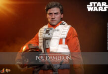 Hot Toys Poe Dameron 1/6 Scale Collectible Figure Unboxing with Sideshow