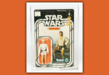 Rare Kenner Star Wars Luke Skywalker Double Lightsaber Action Figure Heads to Auction