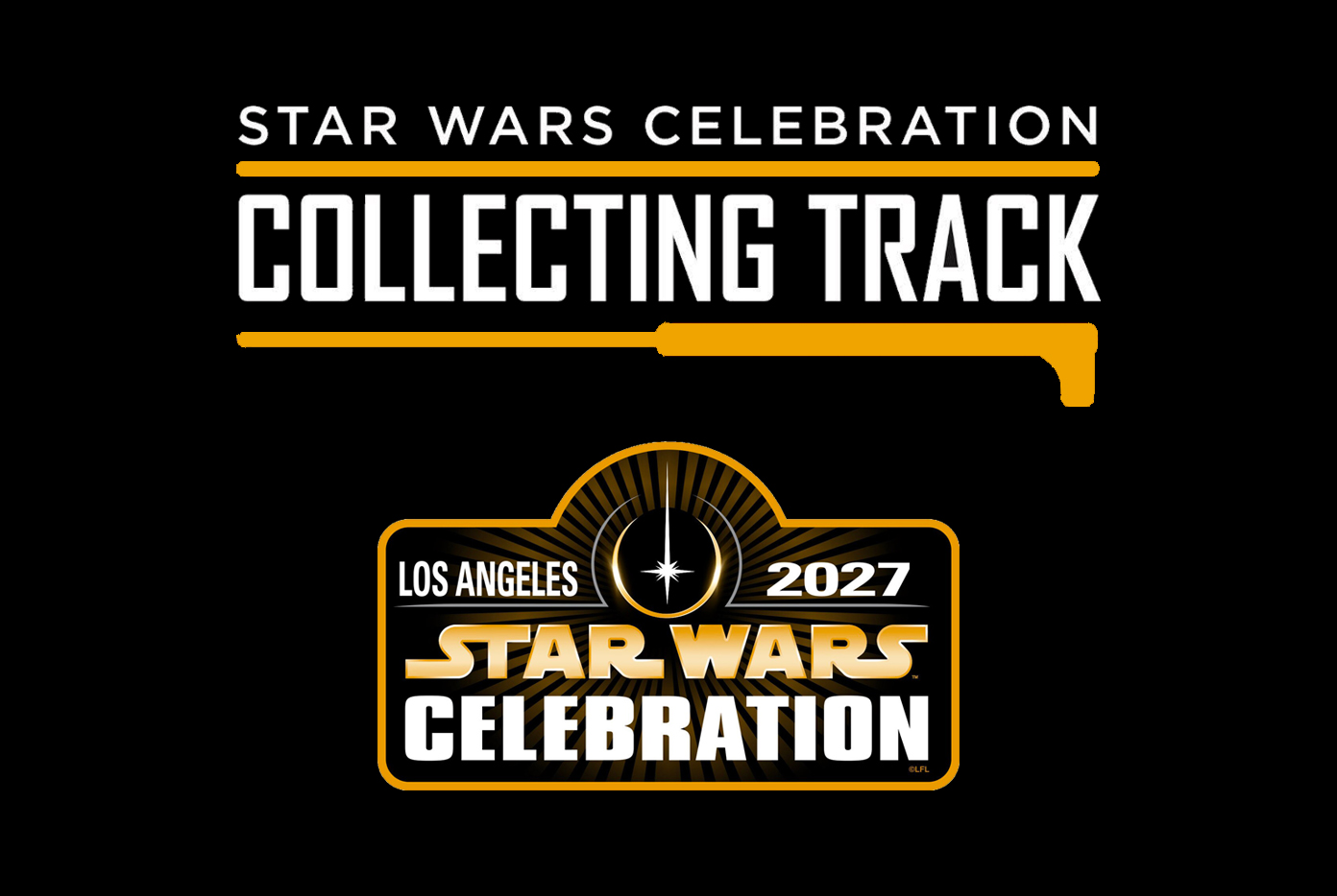 Star Wars Celebration Collecting Track LA Logo Sept26