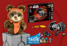 Nominations for Ewok Batuu Adventure Buddy and LEGO Star Wars Smart Play Sets at TAGIE Awards