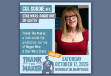 Col Goudie Attending Thank the Maker – Rogue One: A Star Wars Story 10th Anniversary Event on October 17th