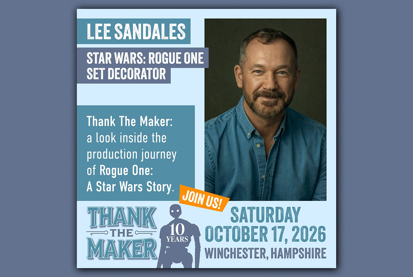 Thank the Maker Lee Sandales Sept26