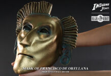 First Look at Regal Robot’s Indiana Jones Francisco de Orellana’s Death Mask Wall Decor