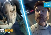 Obi-Wan vs. Grievous! | Star Wars: The Clone Wars | Star Wars Kids