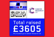 Echo Base Live – Look Sir, Droids! Raises £3605 for Cancer Research UK