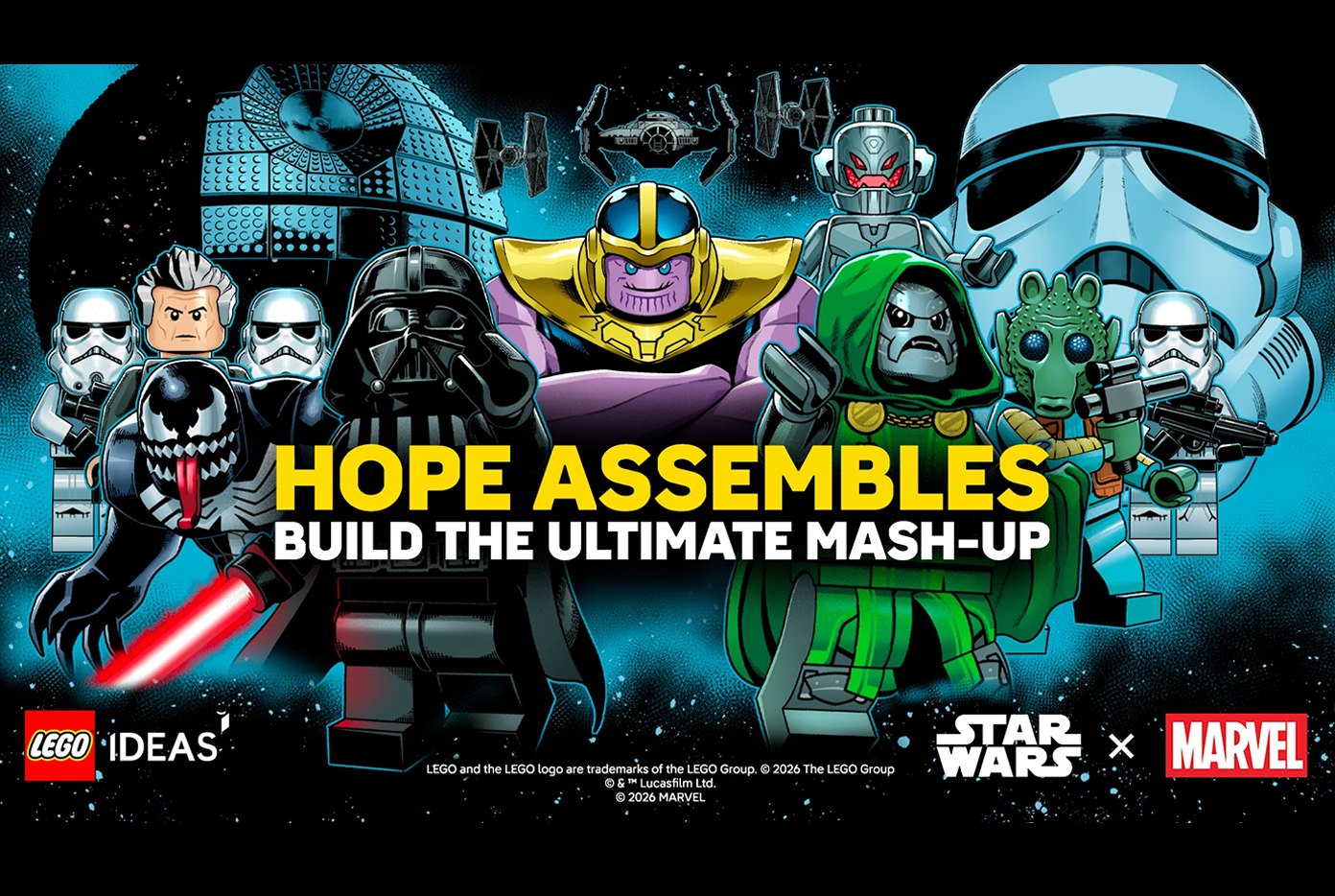 LEGO Marvel Star Wars Hope Assembles Full Oct26