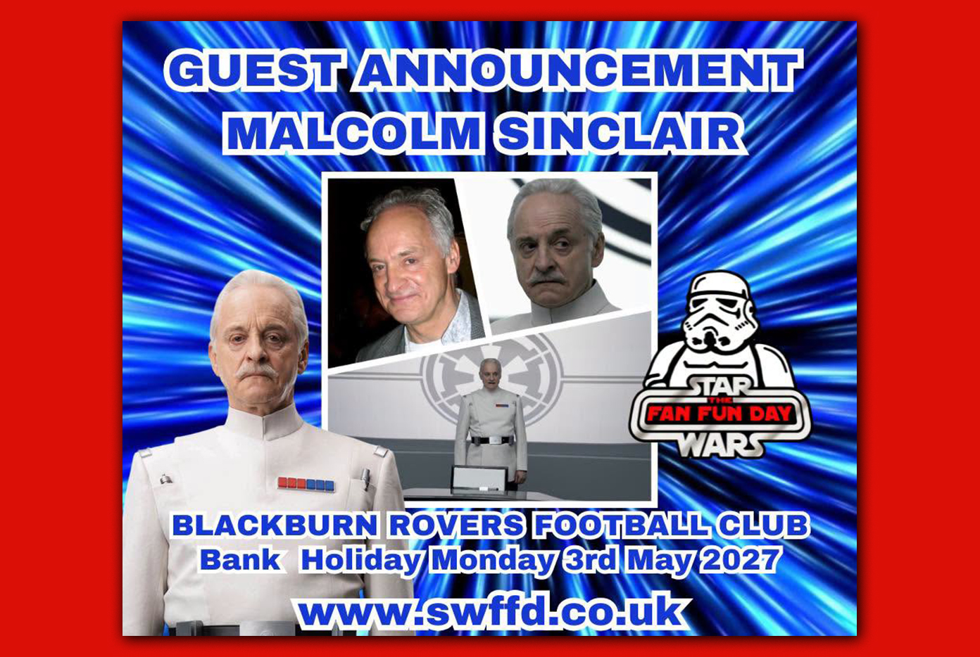Star Wars Fan Fun Day Malcolm Sinclair Oct26