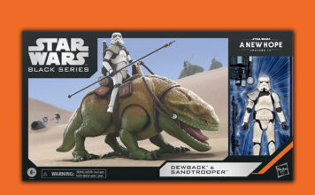 Hasbro Star Wars The Black Series Dewback and Sandtrooper Revealed