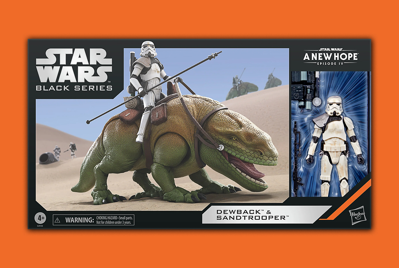 The Black Series Dewback and Sandtrooper Oct26