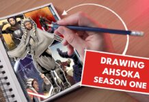We Combined All of Ahsoka Season 1 Into ONE Drawing ft. Will Sliney | Star Wars Illustrated